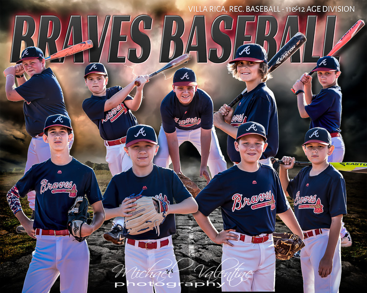 Baseball Team Composite