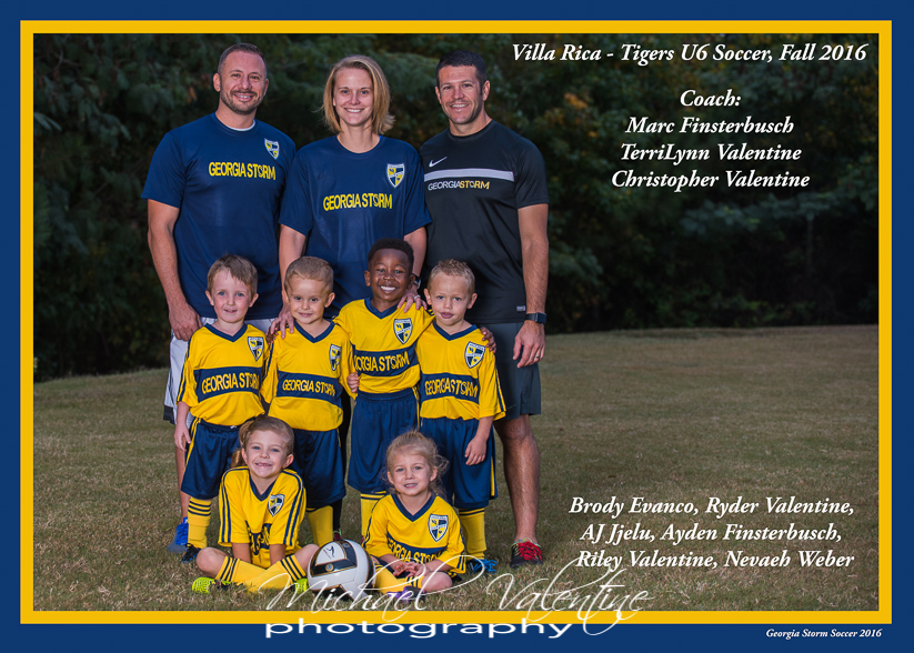 Tigers U6 Team Photo